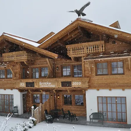 Alpenchalet Brücke