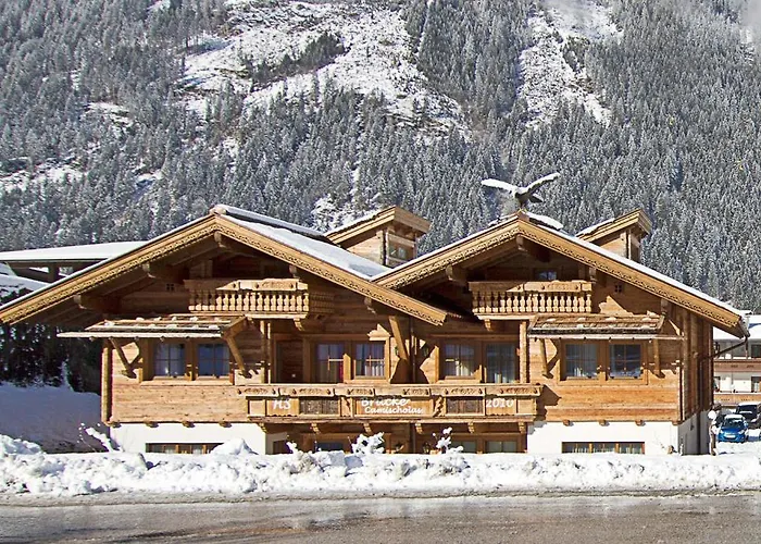Alpenchalet Bruecke *